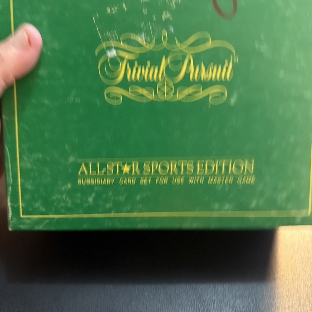 Trivial Pursuit All Star Sports Edition Game Cards!